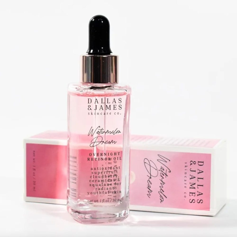 NWB Dallas & James Watermelon Dream Overnight Retinol Oil